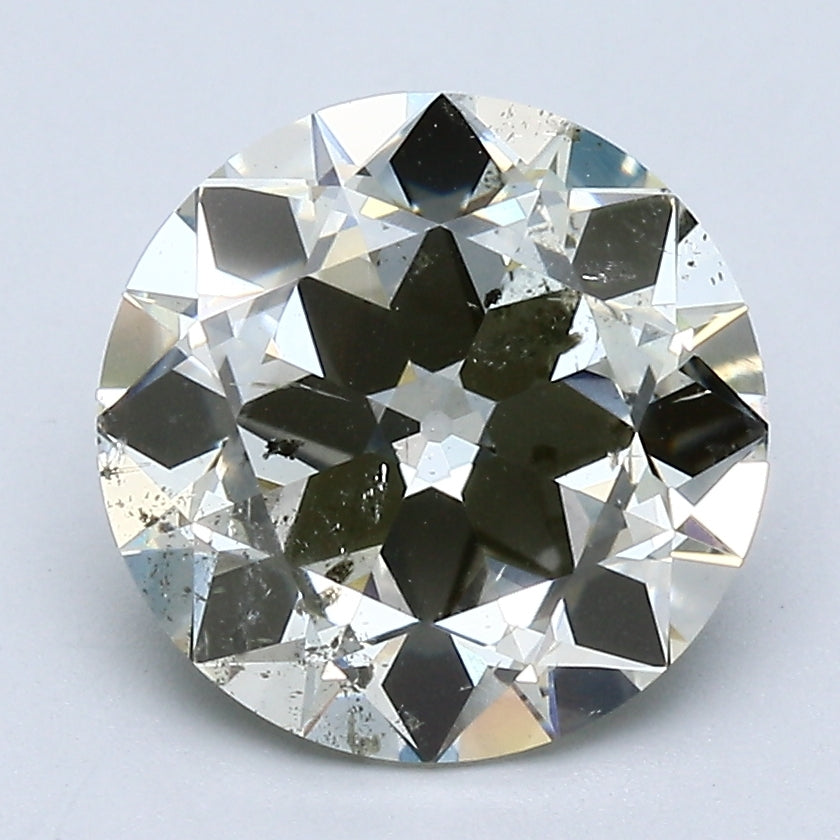 3.01 Carat Old European Cut Diamond FANCY INTENSE YELLOW GREEN-I1 Early Cut GIA Loose Premium, natural diamonds, precious stones, engagement diamonds