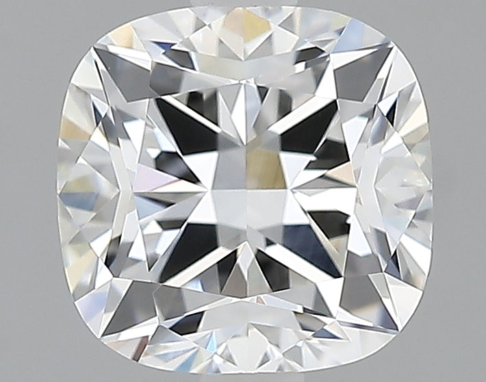 Lab-Grown 1.61 Carat Square Cushion Cut Diamond color E Clarity VVS2, precious stones, engagement diamonds