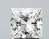 Lab-Grown 1.62 Carat Princess Cut Diamond color G Clarity VS1 With GIA Certificate, precious stones, engagement diamonds