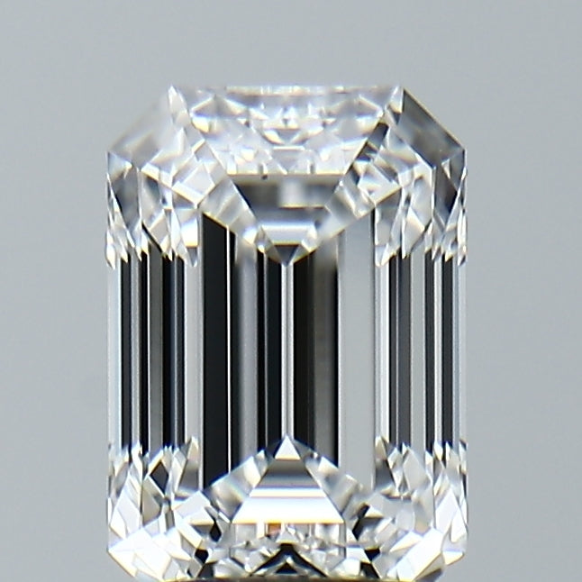 Lab-Grown 2.11 Carat Emerald Cut Diamond color E Clarity VVS2, precious stones, engagement diamonds