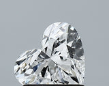 Lab-Grown 1.04 Carat Heart Shape Diamond color E Clarity VVS2 With GIA Certificate, precious stones, engagement diamonds