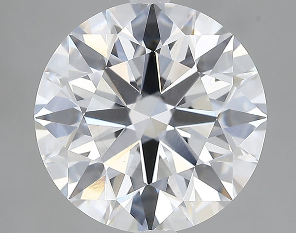 Lab-Grown 4.07 Carat Round Brilliant Diamond color E Clarity VS2, precious stones, engagement diamonds