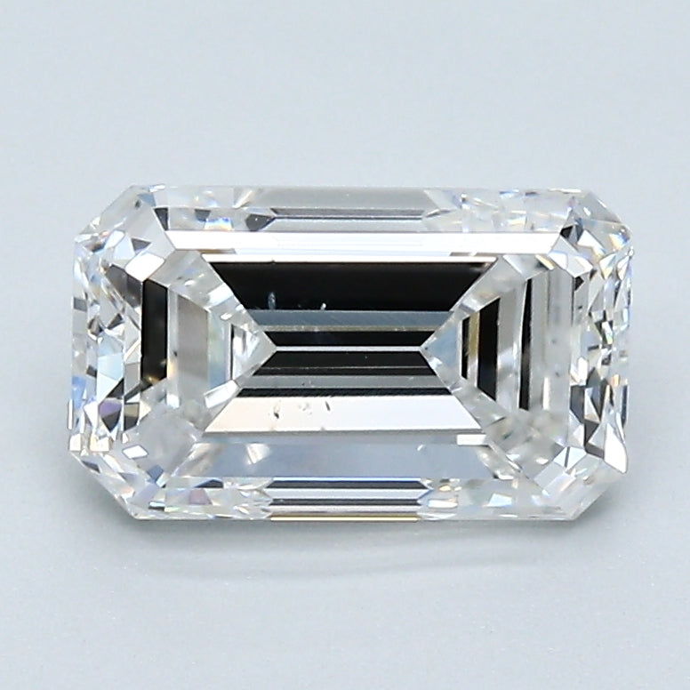 1.77 Carat Emerald Cut Natural Mined Diamond E Color SI1 Clarity With GIA Certificate, natural diamonds, precious stones, engagement diamonds