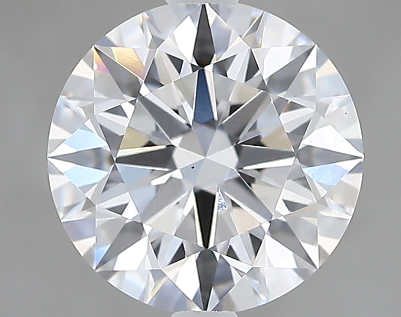 Lab-Grown 2.12 Carat Round Brilliant Diamond color D Clarity VS1, precious stones, engagement diamonds