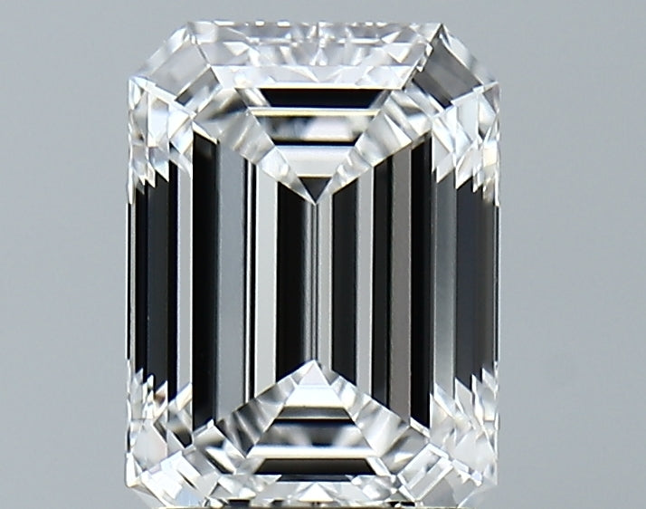 Lab-Grown 2.02 Carat Emerald Cut Diamond color D Clarity VVS2 With GIA Certificate, precious stones, engagement diamonds