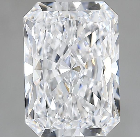 Lab-Grown 3.12 Carat Radiant Cut Diamond color D Clarity VVS2 With GIA Certificate, precious stones, engagement diamonds