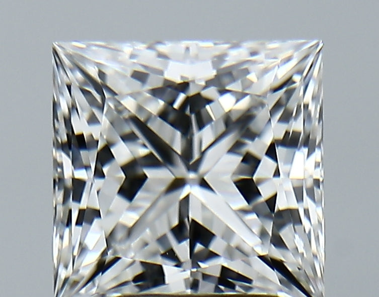 Lab-Grown 3.13 Carat Princess Cut Diamond color D Clarity VVS2 With GIA Certificate, precious stones, engagement diamonds