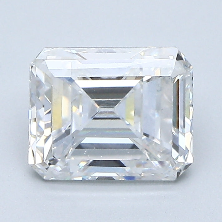 1.56 Carat Emerald Cut Natural Mined Diamond E Color SI1 Clarity With GIA Certificate, natural diamonds, precious stones, engagement diamonds