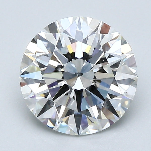 2.16 Carat Round Brilliant Natural Mined Diamond F Color SI2 Clarity With GIA Certificate, natural diamonds, precious stones, engagement diamonds