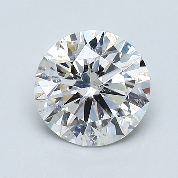 1.05 Carat Round Brilliant Natural Mined Diamond G Color I1 Clarity With GIA Certificate, natural diamonds, precious stones, engagement diamonds