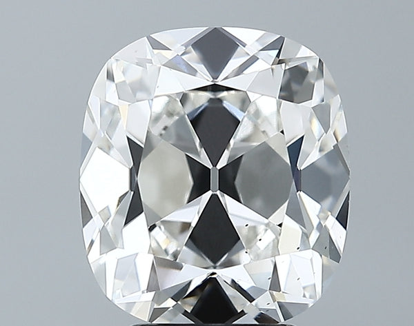 Lab-Grown 3.60 Carat Antique Cushion Cut Diamond color G Clarity SI1 With GIA Certificate, precious stones, engagement diamonds