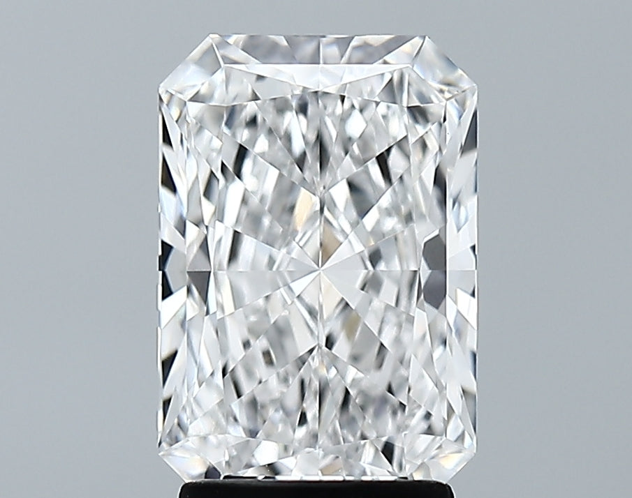 Lab-Grown 2.57 Carat Radiant Cut Diamond color D Clarity VVS2 With GIA Certificate, precious stones, engagement diamonds