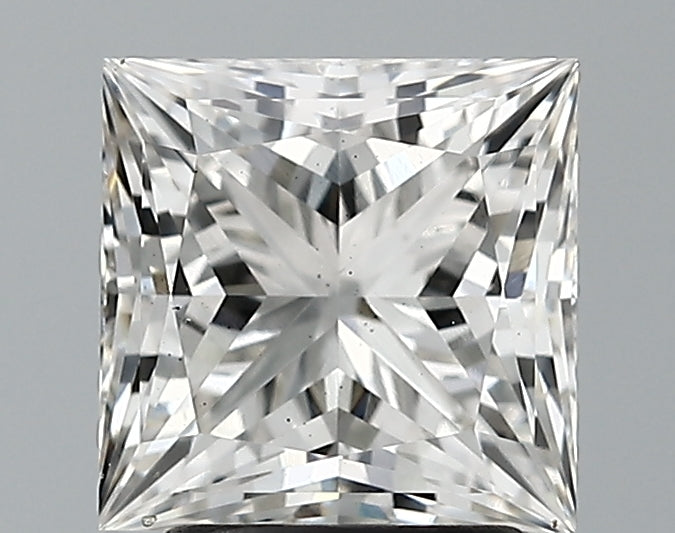 Lab-Grown 2.33 Carat Princess Cut Diamond color H Clarity VS1 With GIA Certificate, precious stones, engagement diamonds