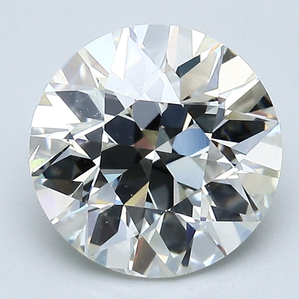 2.72 Carat Old European Cut Vintage Natural Mined Diamond J Color VS2 Clarity With GIA Certificate, natural diamonds, precious stones, engagement diamonds