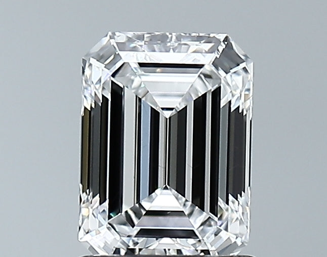 Lab-Grown 1.09 Carat Emerald Cut Diamond color D Clarity VS2, precious stones, engagement diamonds