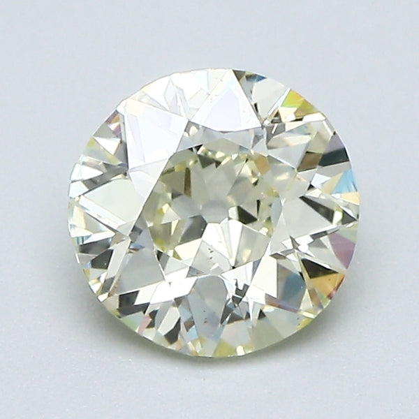 0.92 Carat Old European Cut Vintage Natural Mined Diamond Q Color VS2 Clarity With GIA Certificate, natural diamonds, precious stones, engagement diamonds