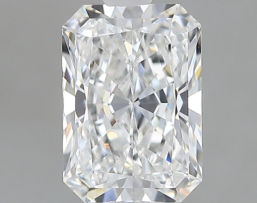 Lab-Grown 1.57 Carat Radiant Cut Diamond color E Clarity IF, precious stones, engagement diamonds