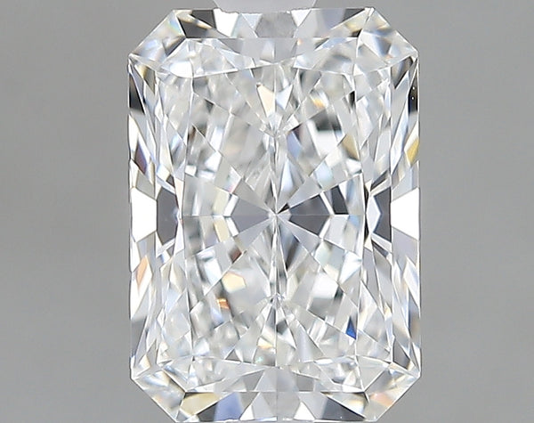 Lab-Grown 1.57 Carat Radiant Cut Diamond color E Clarity IF, precious stones, engagement diamonds