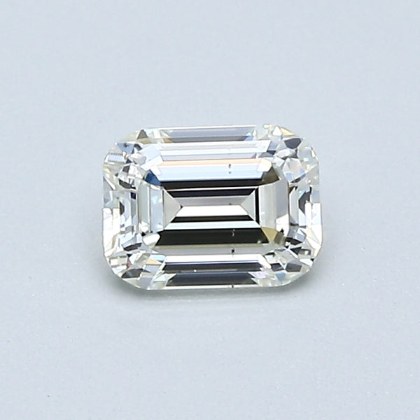 0.45 Carat Emerald Cut Diamond color K Clarity SI1, natural diamonds, precious stones, engagement diamonds