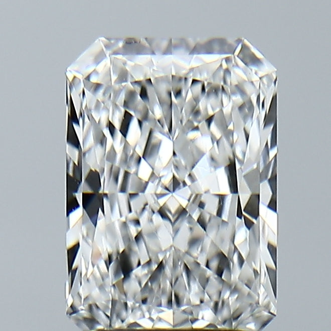 Lab-Grown 2.09 Carat Radiant Cut Diamond color E Clarity VS1, precious stones, engagement diamonds
