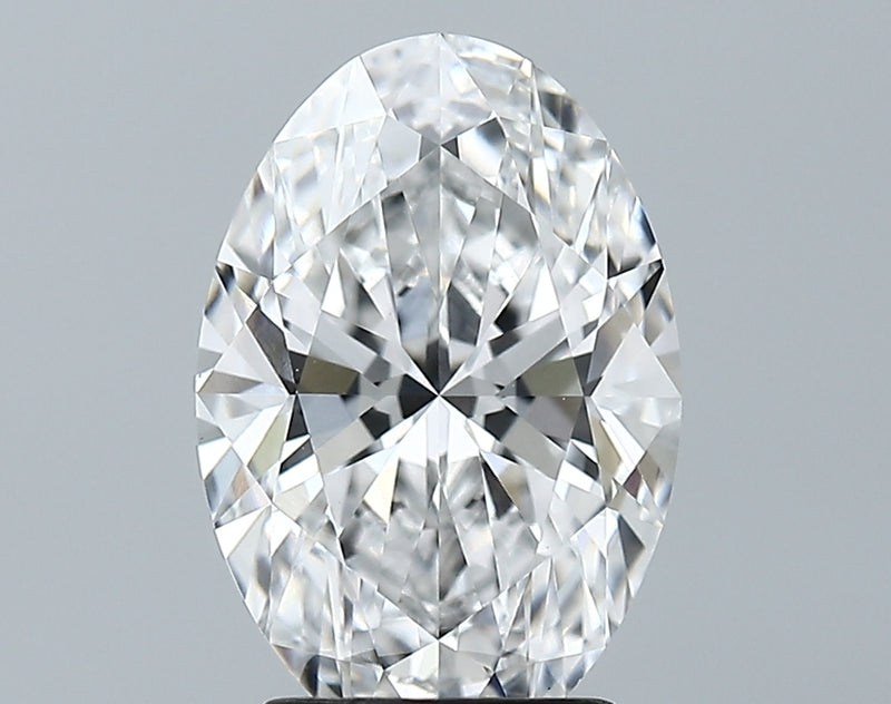 Lab-Grown 2.94 Carat Oval Shape Diamond color D Clarity VVS2, precious stones, engagement diamonds