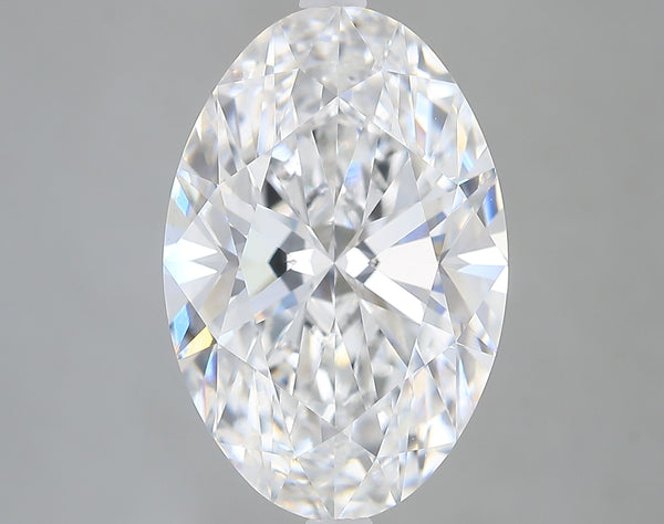 Lab-Grown 5.52 Carat Oval Shape Diamond color E Clarity VS1 With GIA Certificate, precious stones, engagement diamonds
