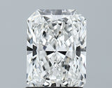 Lab-Grown 1.51 Carat Radiant Cut Diamond color E Clarity VVS2, precious stones, engagement diamonds