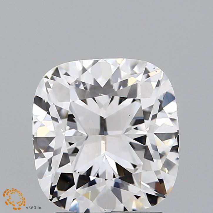 Lab-Grown 2.70 Carat Cushion Modified Brilliant Cut Diamond color F Clarity VS2 With GIA Certificate, precious stones, engagement diamonds