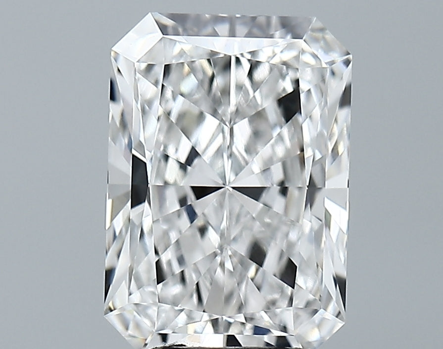 Lab-Grown 3.12 Carat Radiant Cut Diamond color E Clarity VVS2 With GIA Certificate, precious stones, engagement diamonds