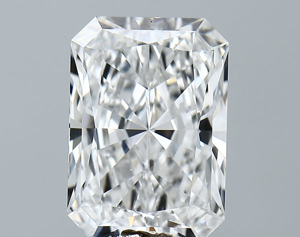 Lab-Grown 5.10 Carat Radiant Cut Diamond color E Clarity VVS2 With GIA Certificate, precious stones, engagement diamonds