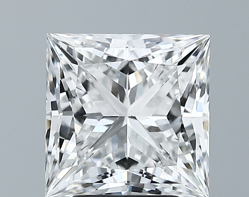 Lab-Grown 3.25 Carat Princess Cut Diamond color D Clarity SI1 With GIA Certificate, precious stones, engagement diamonds
