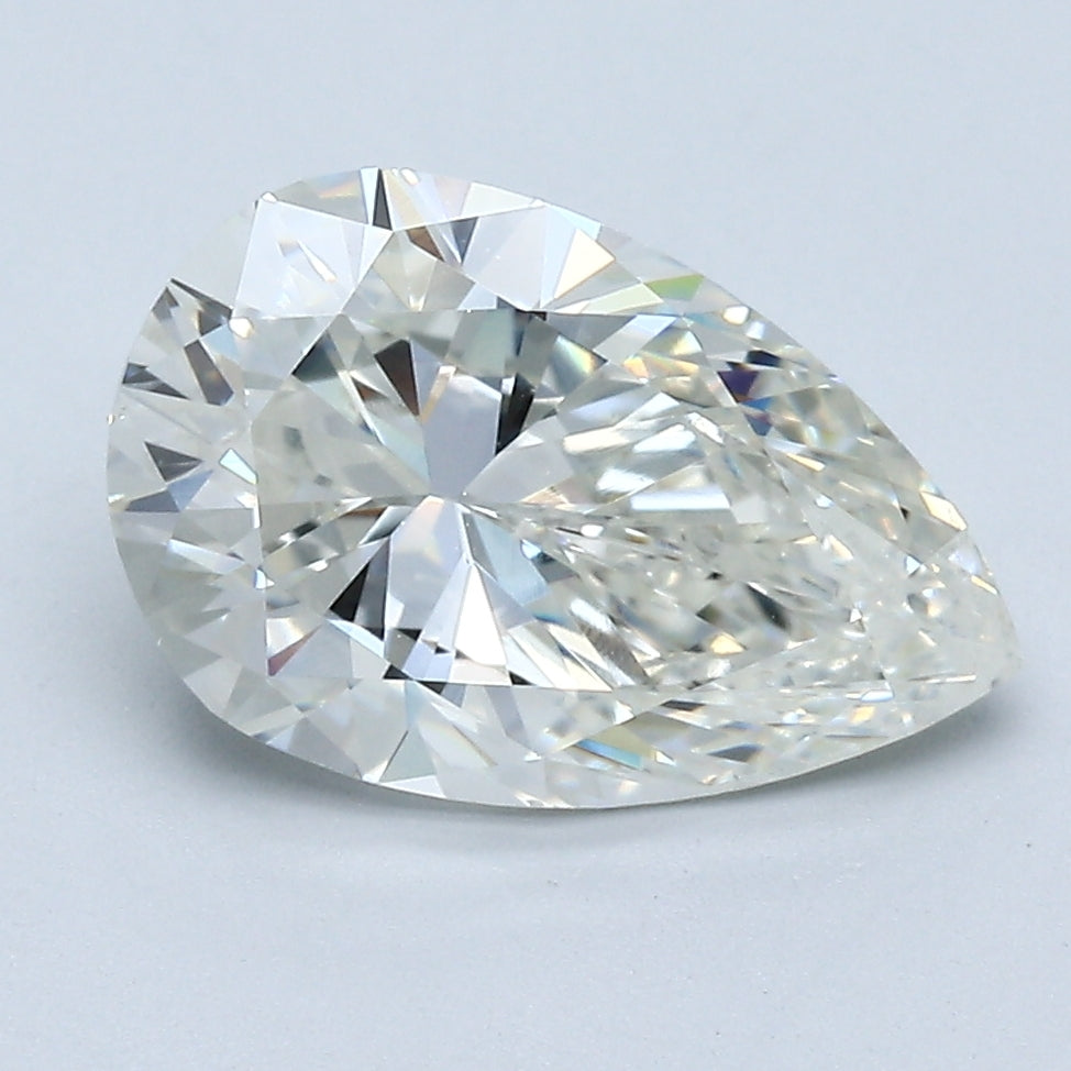 2.79 Carat Pear Shape Diamond Loose J-SI2 with GIA Certificate, natural diamonds, precious stones, engagement diamonds