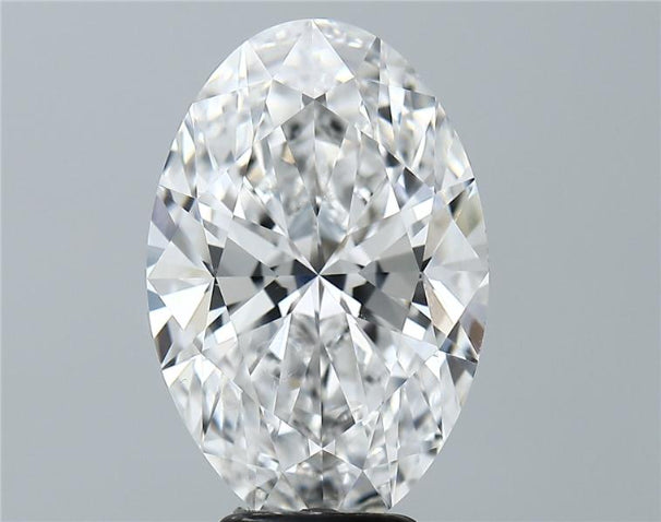 Lab-Grown 5.51 Carat Oval Shape Diamond color E Clarity VVS2, precious stones, engagement diamonds