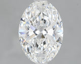 Lab-Grown 1.50 Carat Oval Shape Diamond color F Clarity VVS2 With GIA Certificate, precious stones, engagement diamonds