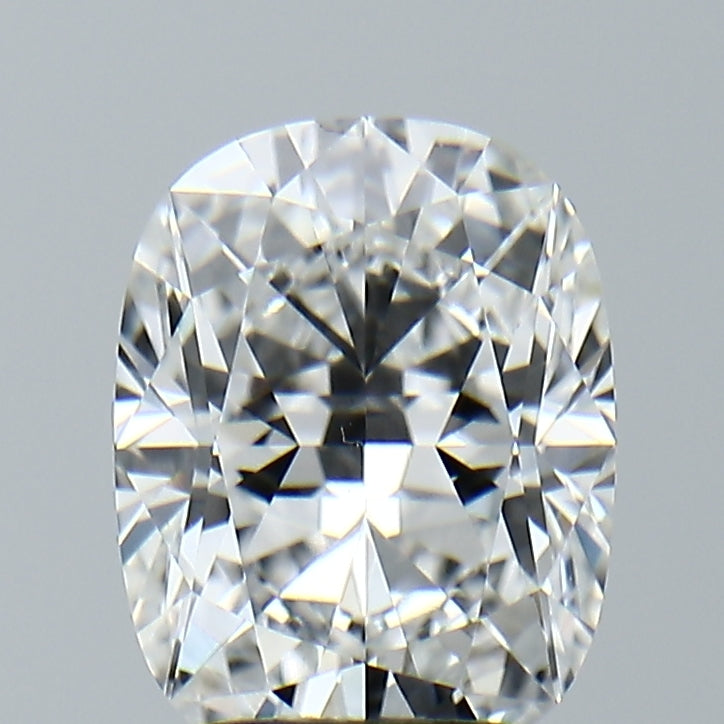 Lab-Grown 2.58 Carat Cushion Brilliant Diamond color E Clarity VVS2, precious stones, engagement diamonds