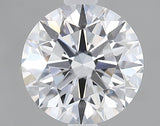 Lab-Grown 1.58 Carat Round Brilliant Diamond color D Clarity VVS2 With GIA Certificate, precious stones, engagement diamonds