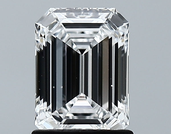 Lab-Grown 1.22 Carat Emerald Cut Diamond color D Clarity VVS2 With GIA Certificate, precious stones, engagement diamonds