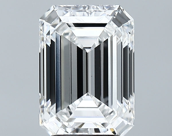 Lab-Grown 3.18 Carat Emerald Cut Diamond color E Clarity VS1 With GIA Certificate, precious stones, engagement diamonds