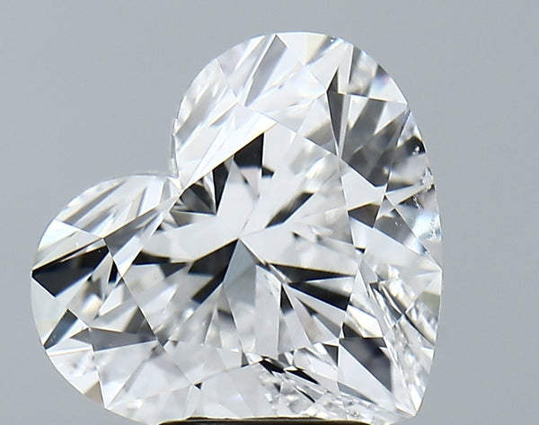 Lab-Grown 4.12 Carat Heart Shape Diamond color E Clarity VVS2 With GIA Certificate, precious stones, engagement diamonds