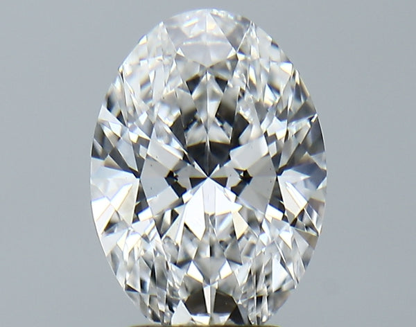 Lab-Grown 2.56 Carat Oval Shape Diamond color E Clarity VS1, precious stones, engagement diamonds