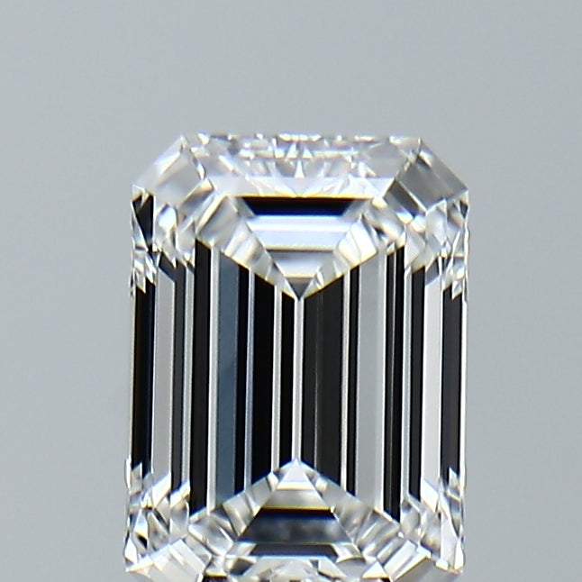 Lab-Grown 1.62 Carat Emerald Cut Diamond color E Clarity VVS2, precious stones, engagement diamonds