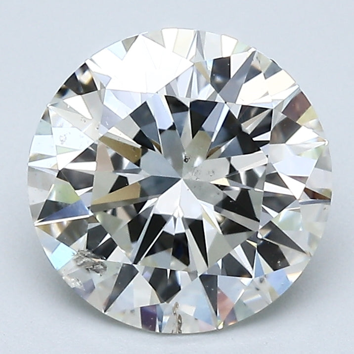 2.37 Carat Round Brilliant Natural Mined Diamond I Color SI2 Clarity With GIA Certificate, natural diamonds, precious stones, engagement diamonds