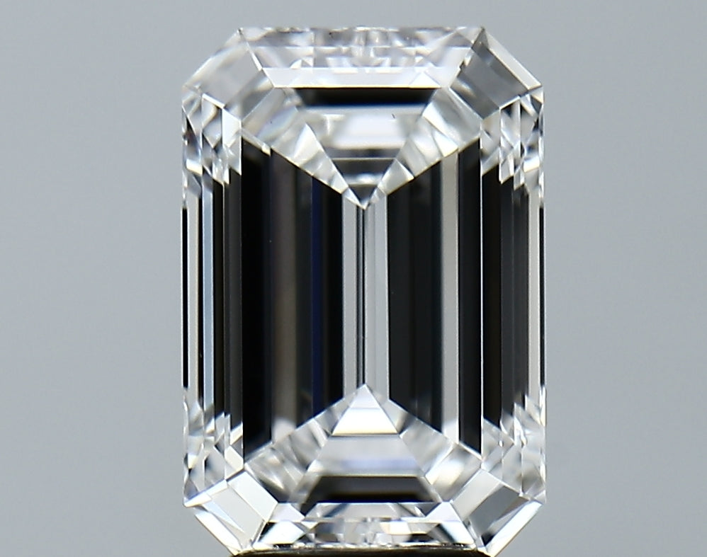 Lab-Grown 4.01 Carat Emerald Cut Diamond color F Clarity VS2 With GIA Certificate, precious stones, engagement diamonds