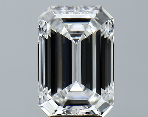 Lab-Grown 4.01 Carat Emerald Cut Diamond color F Clarity VS2 With GIA Certificate, precious stones, engagement diamonds