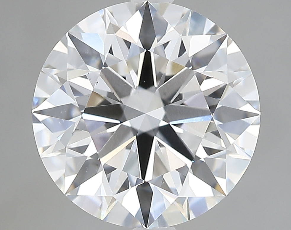 Lab-Grown 3.61 Carat Round Brilliant Diamond color E Clarity VS1, precious stones, engagement diamonds