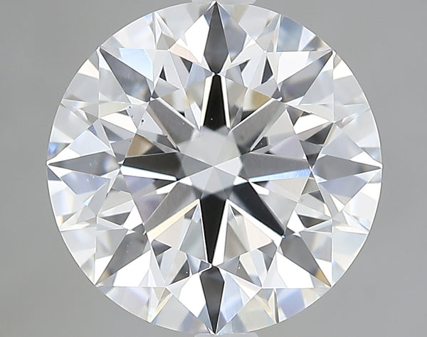 Lab-Grown 3.61 Carat Round Brilliant Diamond color E Clarity VS1, precious stones, engagement diamonds