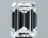 Lab-Grown 4.65 Carat Emerald Cut Diamond color E Clarity VS1 With GIA Certificate, precious stones, engagement diamonds