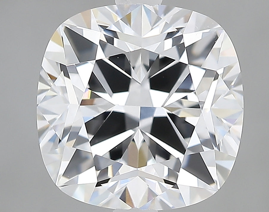 Lab-Grown 3.25 Carat Square Cushion Cut Diamond color E Clarity VVS2, precious stones, engagement diamonds