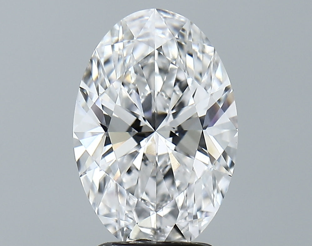 Lab-Grown 2.77 Carat Oval Shape Diamond color E Clarity VVS2 With GIA Certificate, precious stones, engagement diamonds