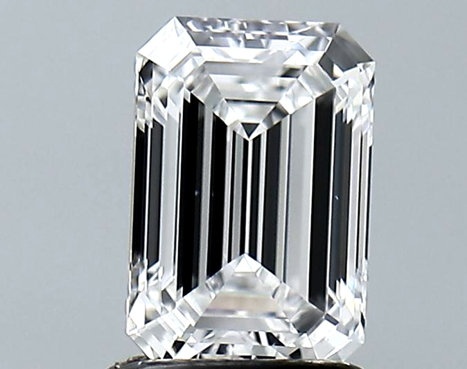 Lab-Grown 1.27 Carat Emerald Cut Diamond color D Clarity VS1 With GIA Certificate, precious stones, engagement diamonds